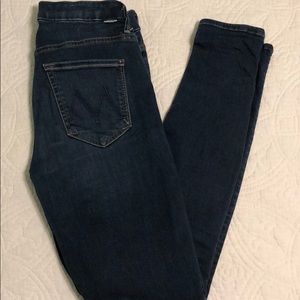 MOTHER high waisted looker skinny jean size 26